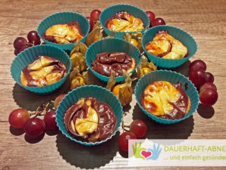 Zebra-Muffins mit Quark