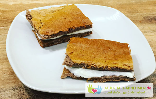 Low Carb Milchschnitte