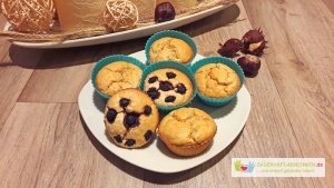 Apfelmus-Haferflocken-Muffins